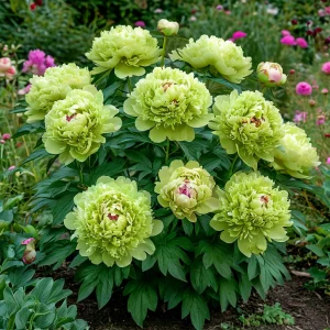 Пион Зеленые Бобы купить по цене от 610р. в интернет-магазине «Посадика» с доставкой почтой в в Баймаке и по всей России – [изображение №1].