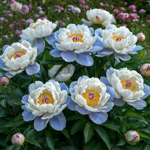 Пион Акварельный Этюд купить по цене от 806р. в интернет-магазине «Посадика» с доставкой почтой в в Баймаке и по всей России – [изображение №1].